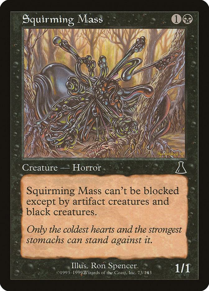 Squirming Mass 73 card from Urza's Destiny