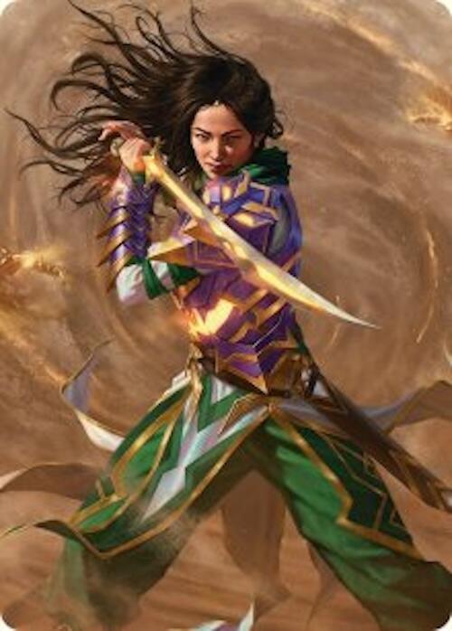 Descendant of Storms Art Card (2/54) card from Art Series: Tarkir: Dragonstorm