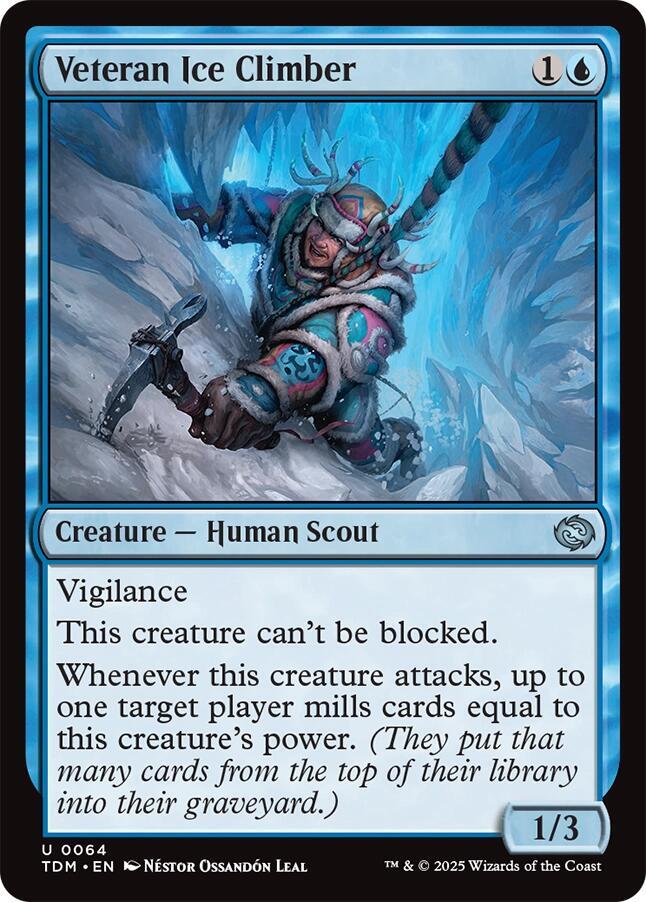 Veteran Ice Climber 64 card from Tarkir: Dragonstorm