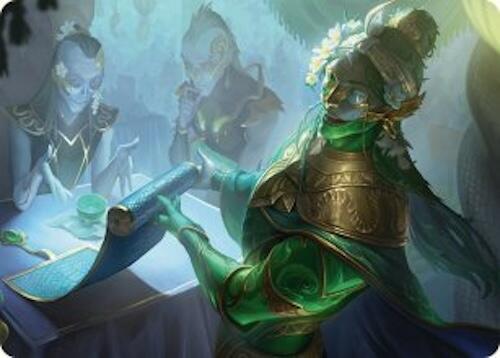 Sibsig Appraiser Art Card (8/54) card from Art Series: Tarkir: Dragonstorm