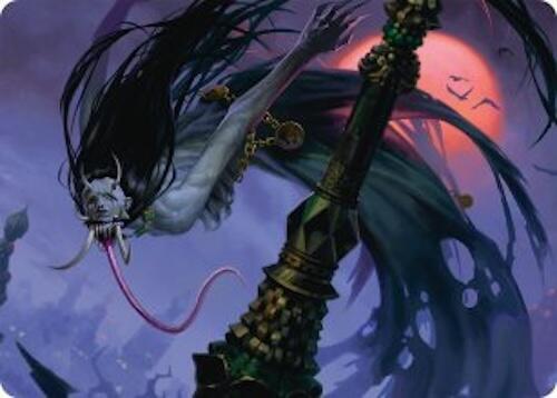Qarsi Revenant Art Card (12/54) card from Art Series: Tarkir: Dragonstorm