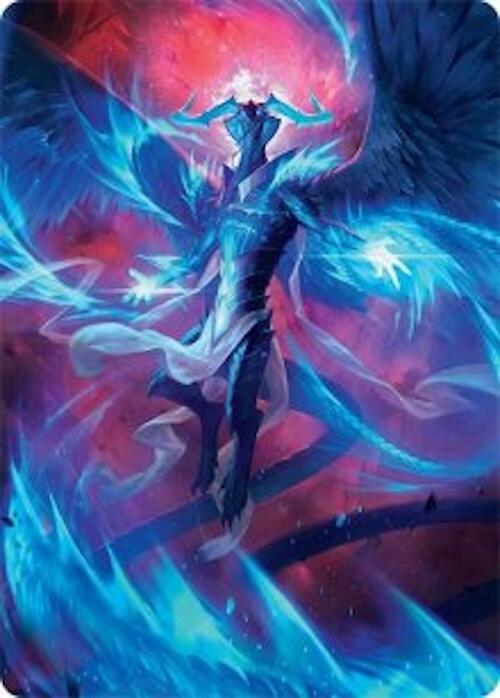 Ugin, Eye of the Storms Art Card (48/54) card from Art Series: Tarkir: Dragonstorm