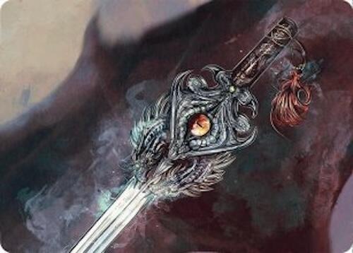 Dragonfire Blade Art Card (40/54) card from Art Series: Tarkir: Dragonstorm
