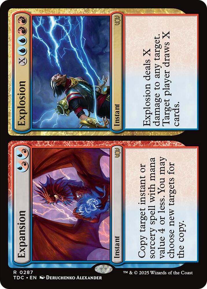 Expansion // Explosion 287 card from Commander: Tarkir: Dragonstorm