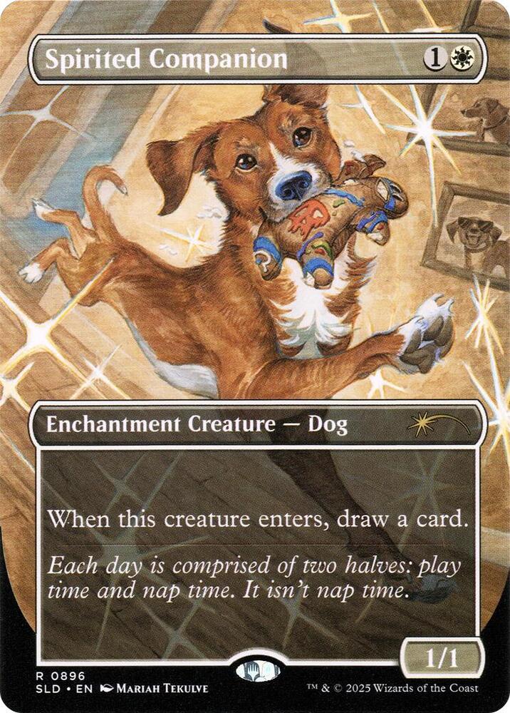 Spirited Companion 896 card from Secret Lair Drop Series
