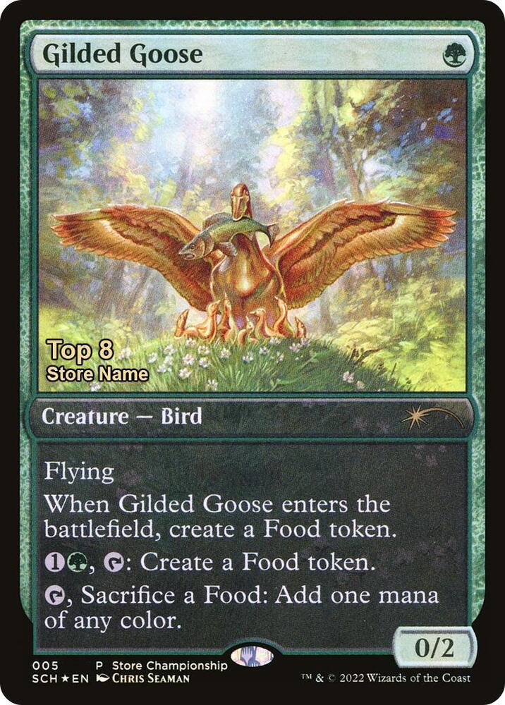 Gilded Goose (Top 8) 5 card from Game Day & Store Championship Promos