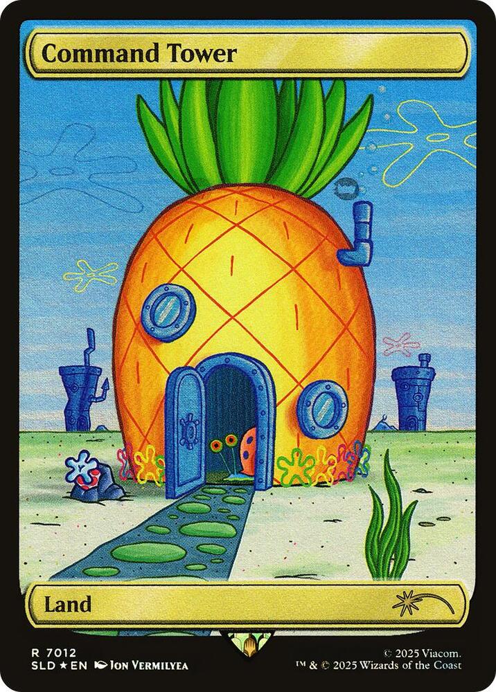 Command Tower (Rainbow Foil) 7012 card from Secret Lair Drop Series