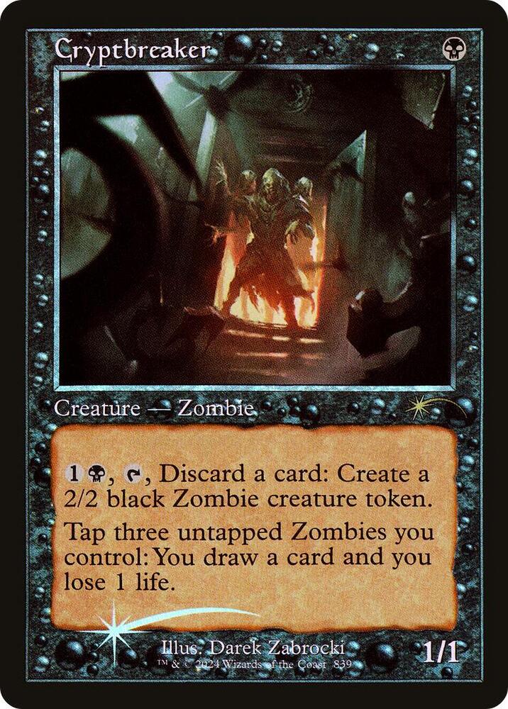 Cryptbreaker (Retro Frame) 839 card from Secret Lair Drop Series