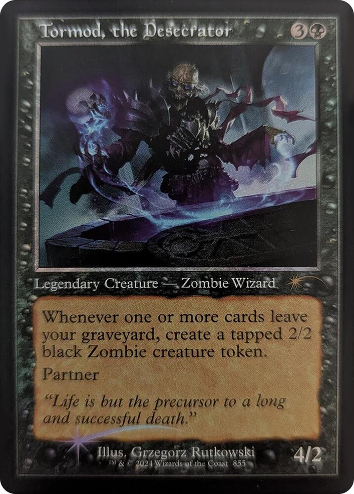 Tormod, the Desecrator (Retro Frame) 855 card from Secret Lair Drop Series