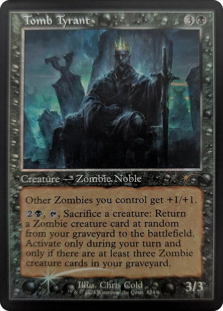 Tomb Tyrant (Retro Frame) 854 card from Secret Lair Drop Series