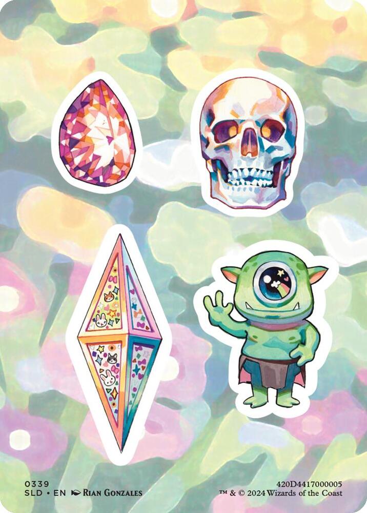 Sticker Sheet 339 card from Secret Lair Drop Series