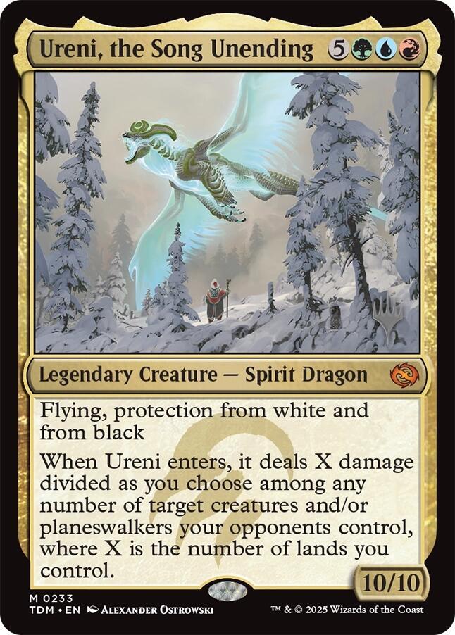 Ureni, the Song Unending 233 card from Promo Pack: Tarkir: Dragonstorm