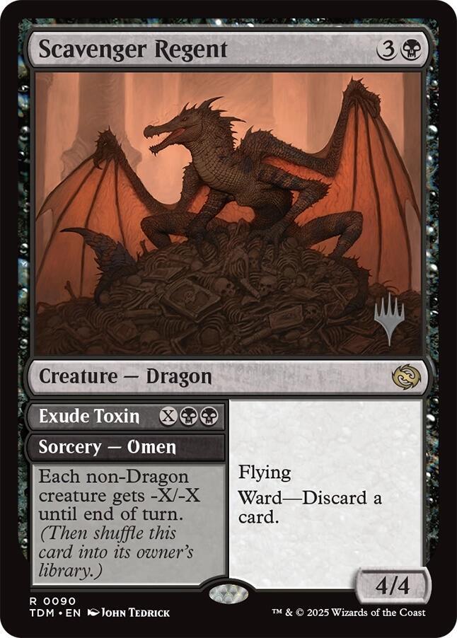 Scavenger Regent 90 card from Promo Pack: Tarkir: Dragonstorm