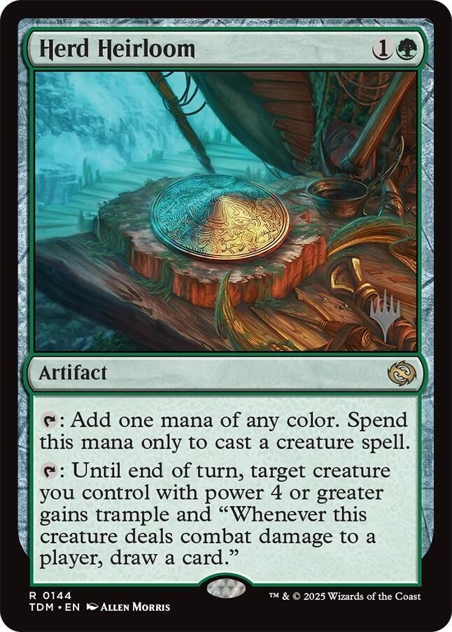 Herd Heirloom 144 card from Promo Pack: Tarkir: Dragonstorm
