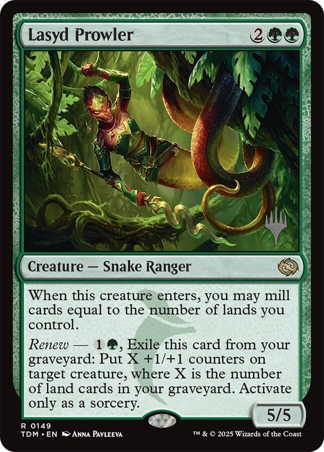 Lasyd Prowler 149 card from Promo Pack: Tarkir: Dragonstorm