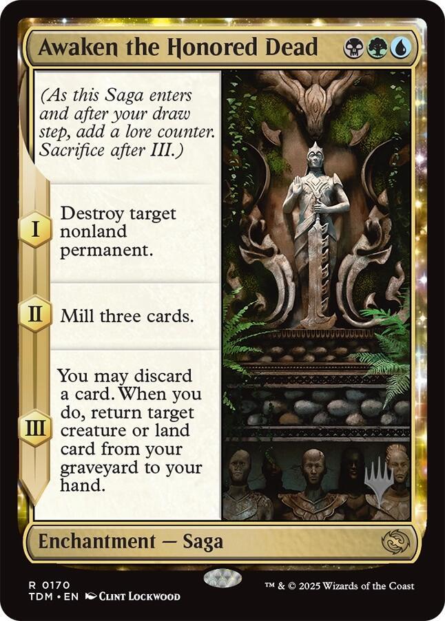 Awaken the Honored Dead 170 card from Promo Pack: Tarkir: Dragonstorm