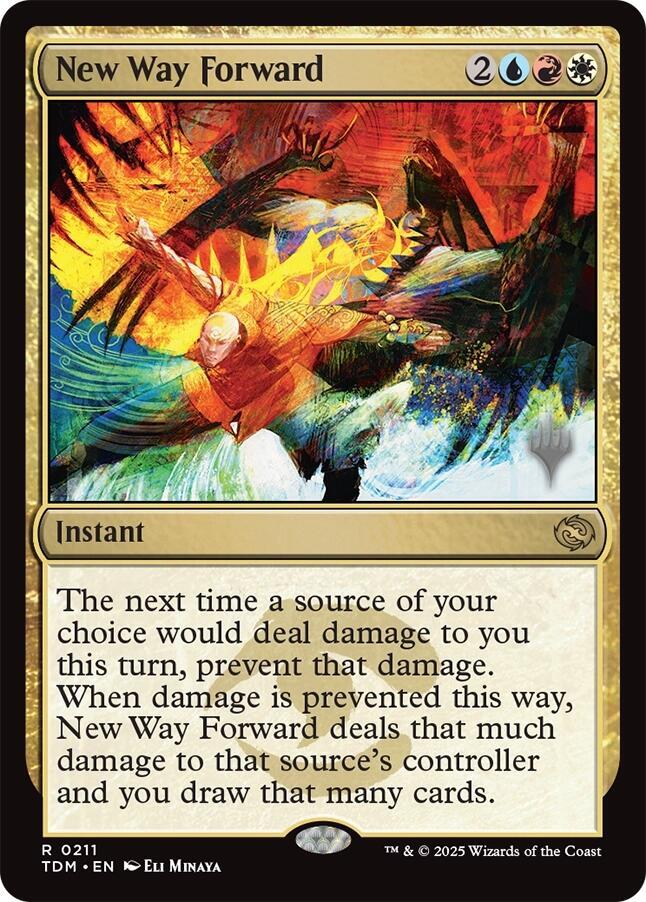 New Way Forward 211 card from Promo Pack: Tarkir: Dragonstorm