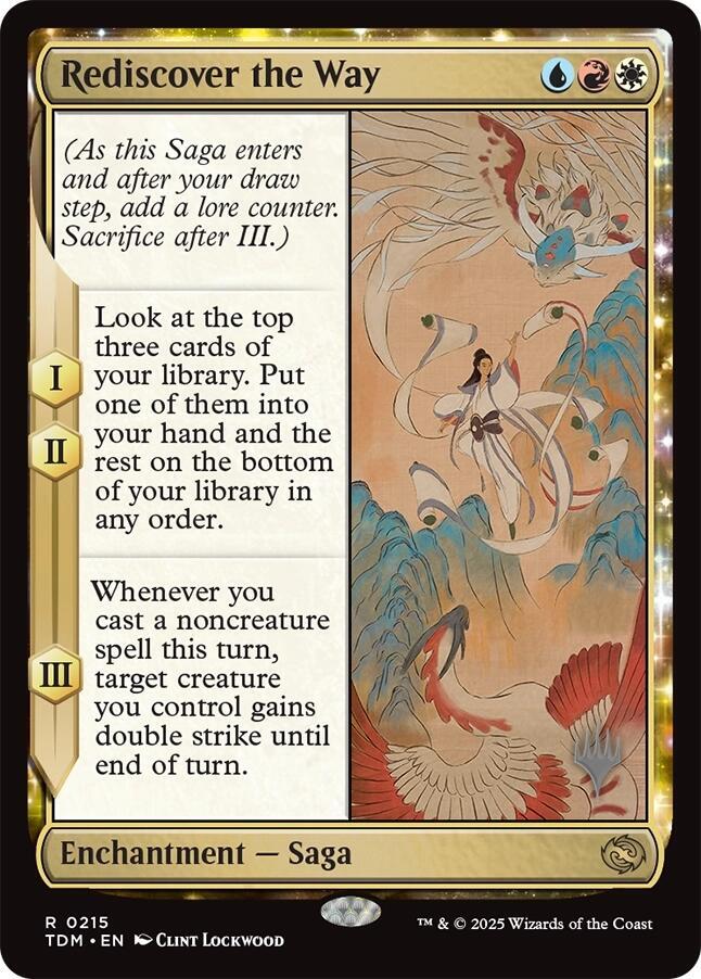 Rediscover the Way 215 card from Promo Pack: Tarkir: Dragonstorm