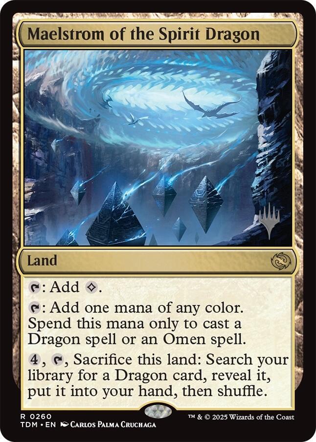 Maelstrom of the Spirit Dragon 260 card from Promo Pack: Tarkir: Dragonstorm