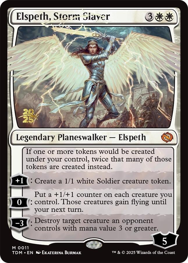 Elspeth, Storm Slayer 11 card from Prerelease Cards