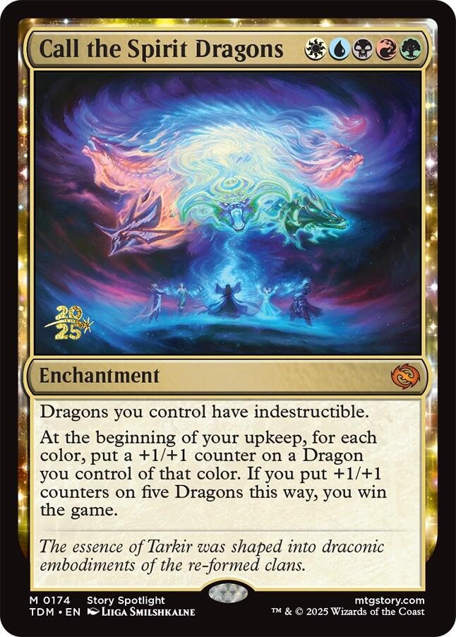Call the Spirit Dragons 174 card from Prerelease Cards