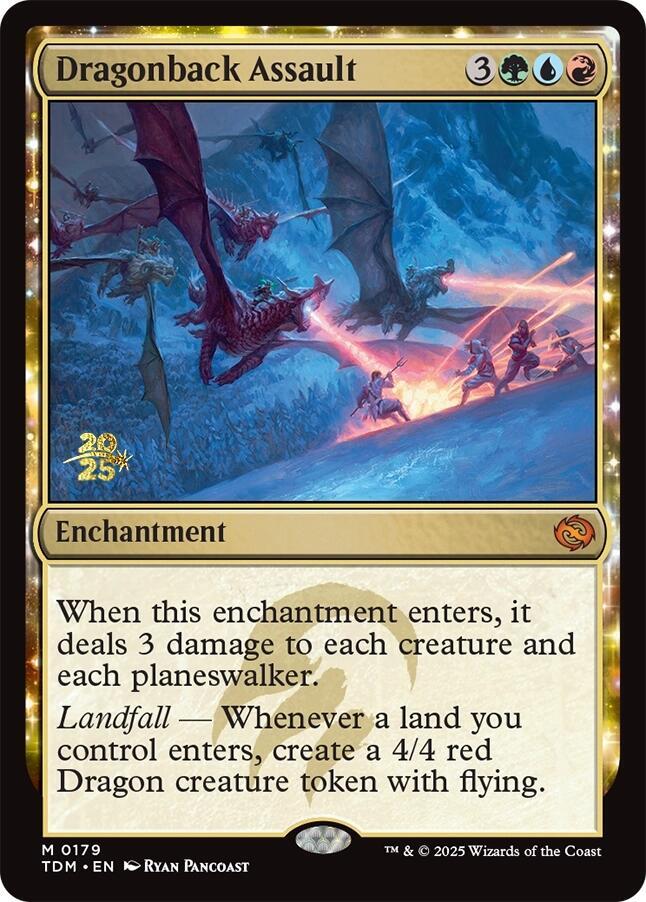 Dragonback Assault 179 card from Prerelease Cards