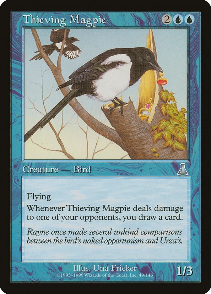Thieving Magpie 49 card from Urza's Destiny