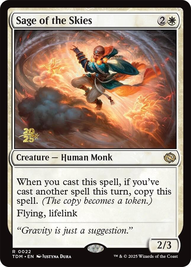 Sage of the Skies 22 card from Prerelease Cards