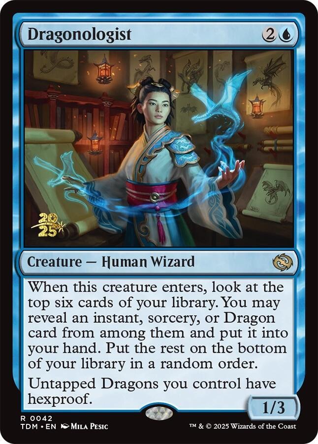 Dragonologist 42 card from Prerelease Cards