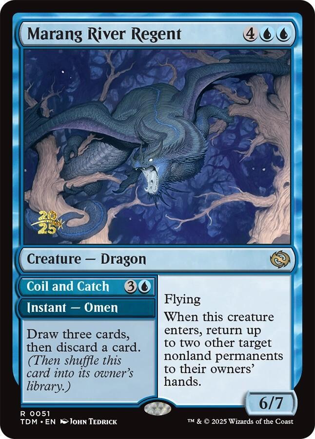 Marang River Regent 51 card from Prerelease Cards