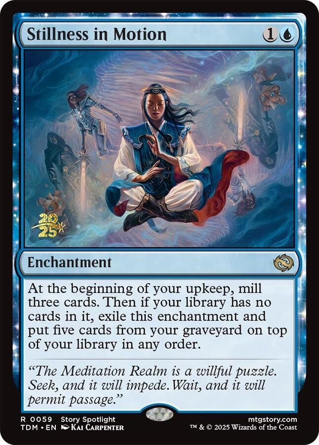 Stillness in Motion 59 card from Prerelease Cards