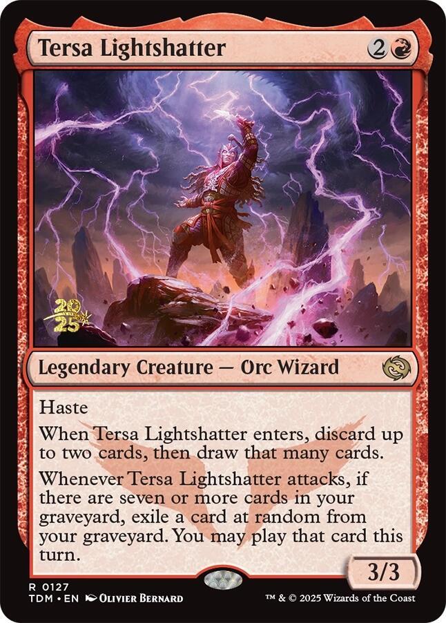 Tersa Lightshatter 127 card from Prerelease Cards