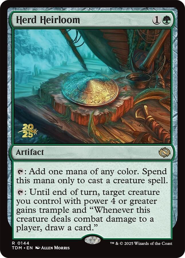 Herd Heirloom 144 card from Prerelease Cards