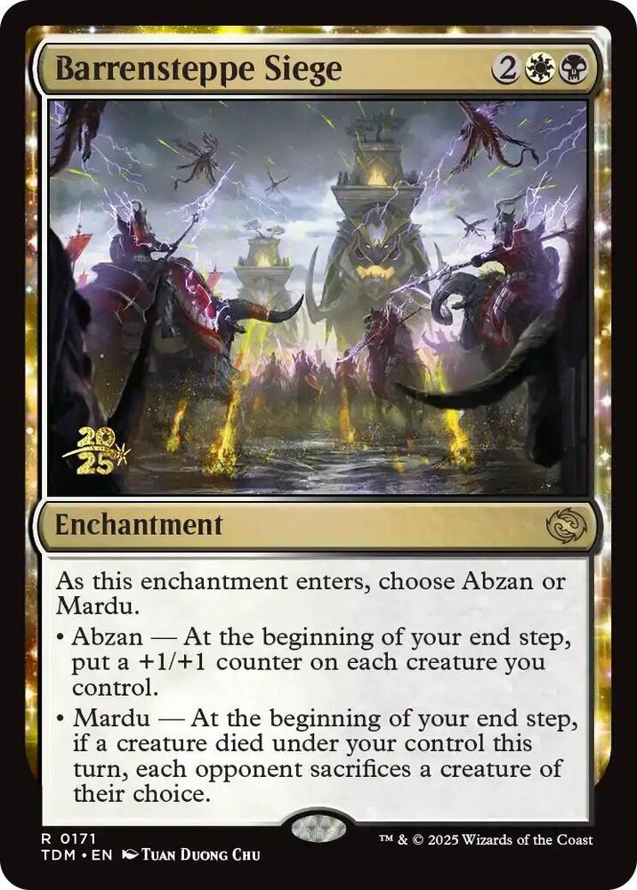 Barrensteppe Siege 171 card from Prerelease Cards