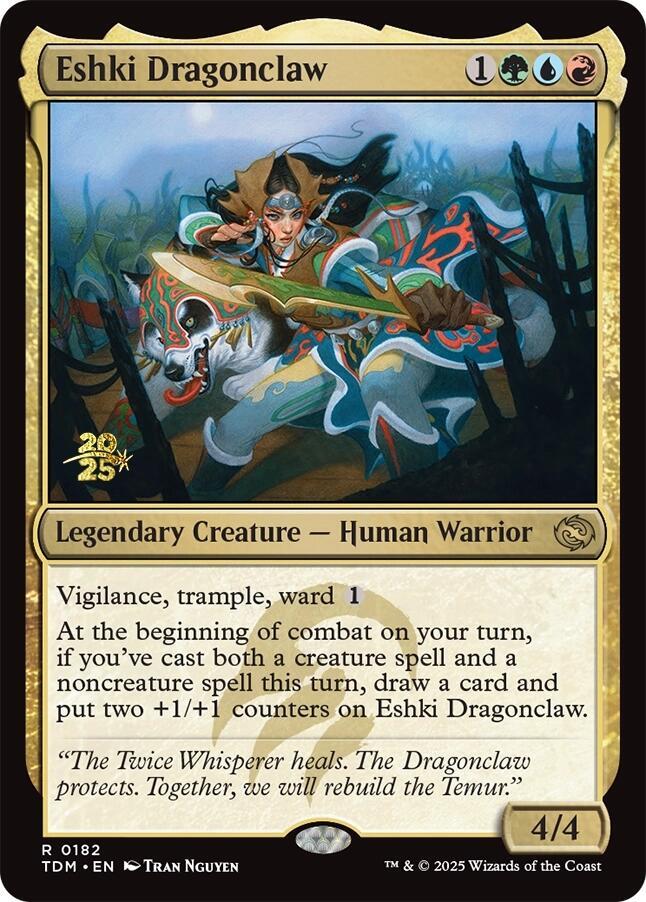 Eshki Dragonclaw 182 card from Prerelease Cards