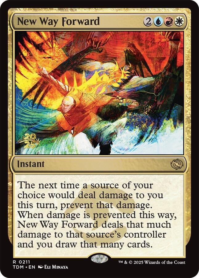 New Way Forward 211 card from Prerelease Cards