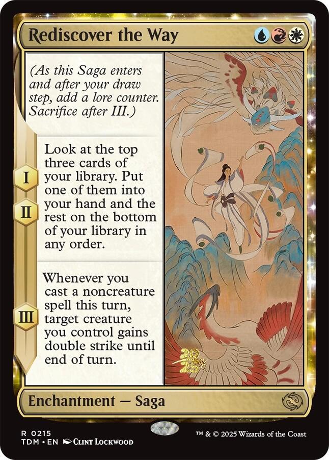 Rediscover the Way 215 card from Prerelease Cards