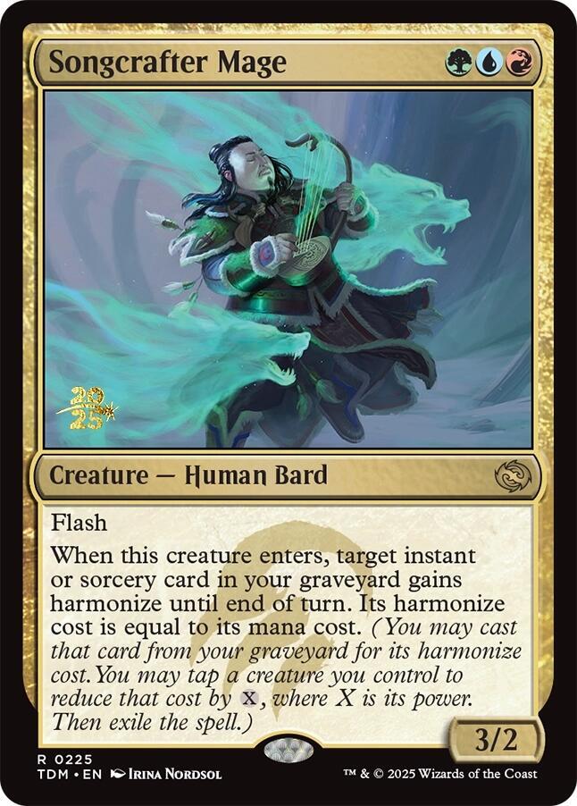 Songcrafter Mage 225 card from Prerelease Cards