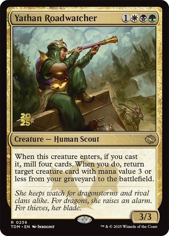 Yathan Roadwatcher 236 card from Prerelease Cards