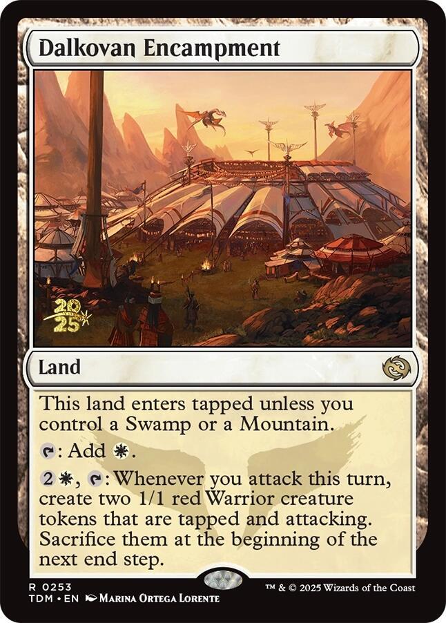 Dalkovan Encampment 253 card from Prerelease Cards