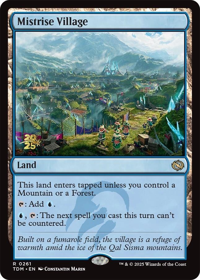 Mistrise Village 261 card from Prerelease Cards