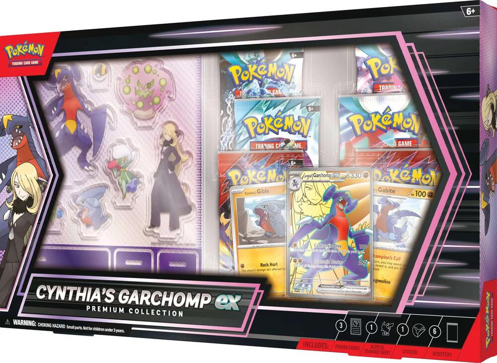 Cynthia's Garchomp ex Premium Collection card from Miscellaneous Cards & Products