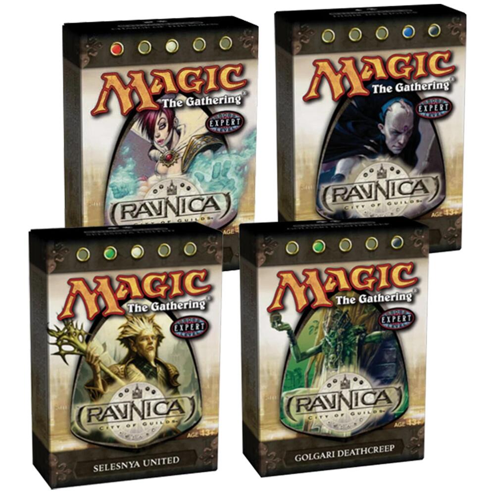 Ravnica Theme Decks [Set of 4] sealed product from Ravnica: City of Guilds