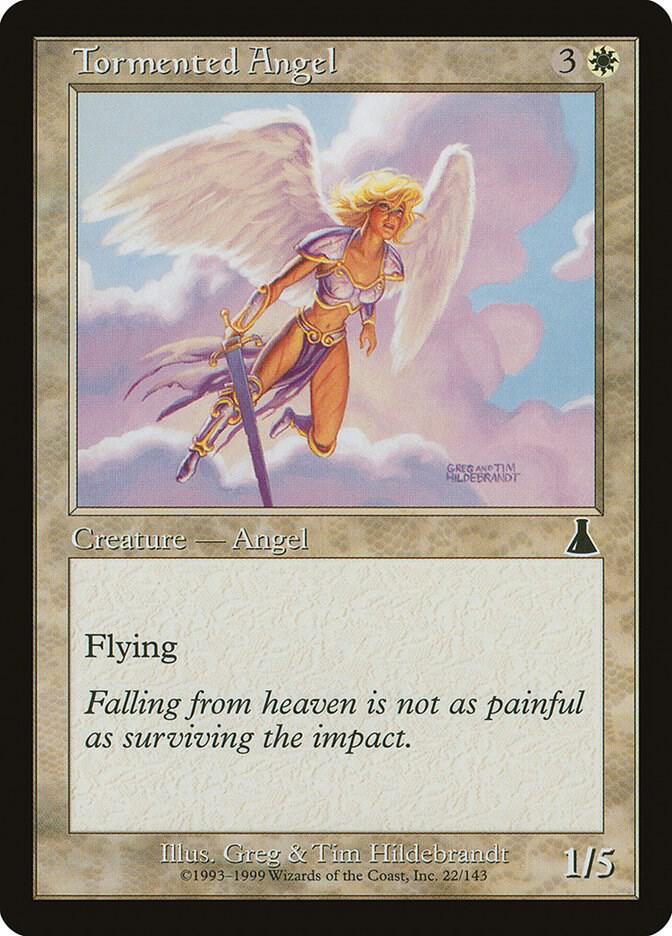 Tormented Angel 22 card from Urza's Destiny