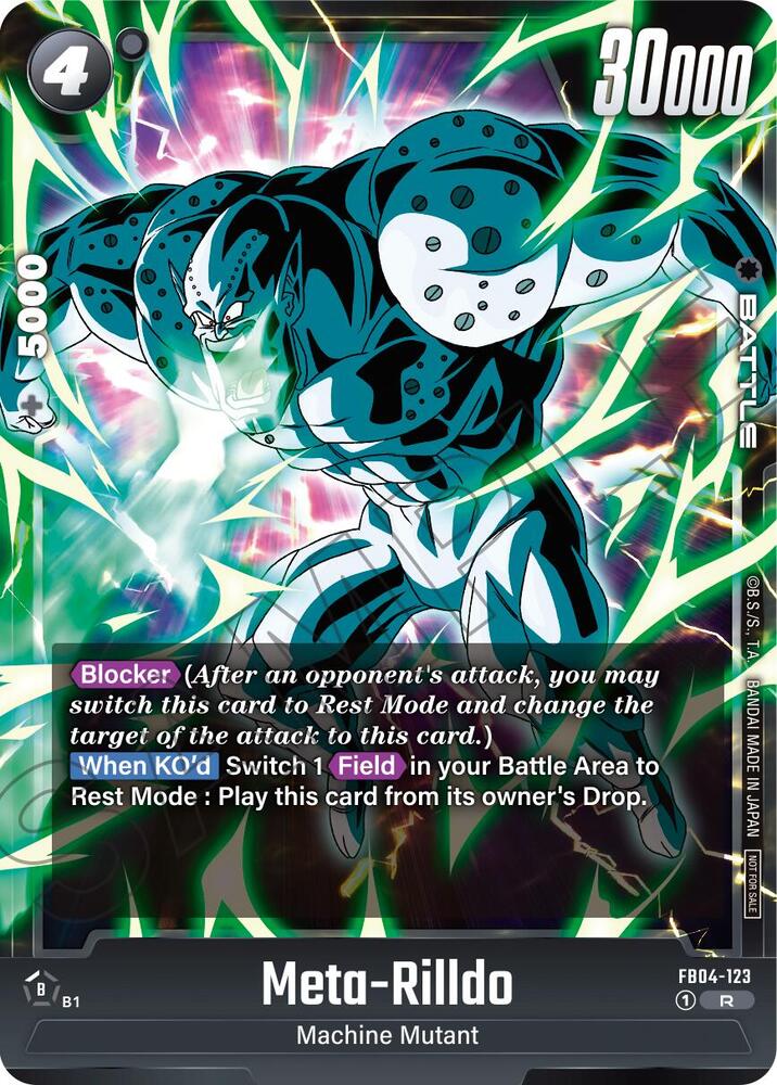 Meta-Rilldo (Limited Pack 01) FB04-123 card from Tournament and Championship Promos
