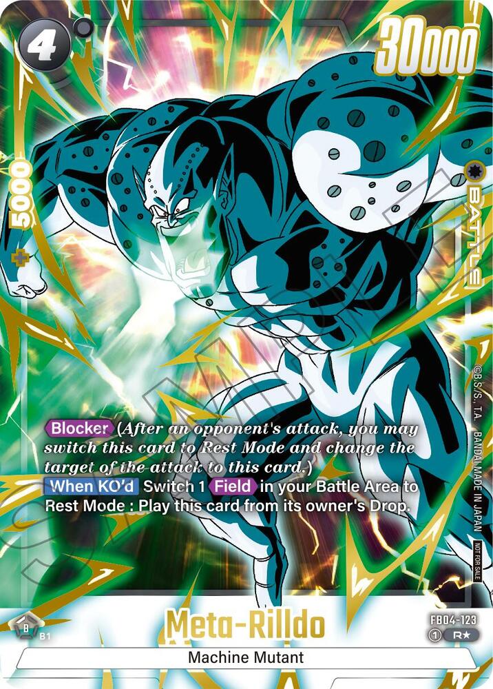 Meta-Rilldo (Alternate Art) (Limited Pack 01) FB04-123 card from Tournament and Championship Promos