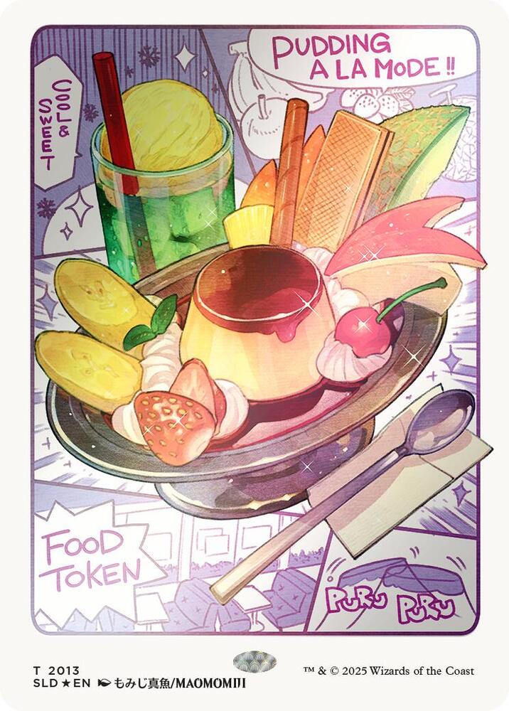 Food Token (Rainbow Foil) 2013 card from Secret Lair Drop Series