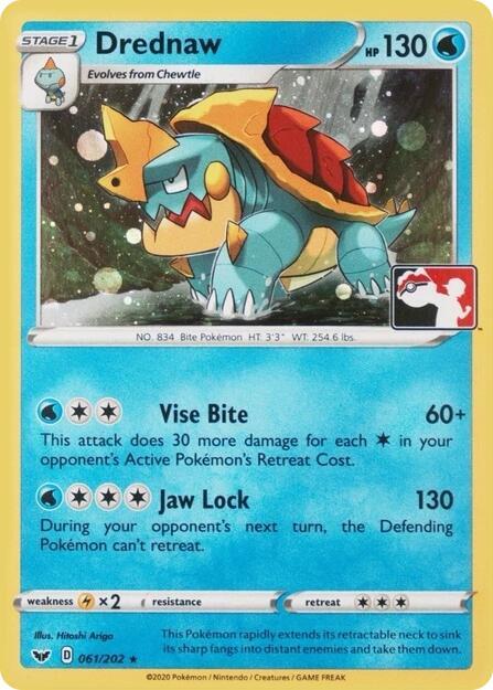 Drednaw (League Promo) 061/202 card from League & Championship Cards