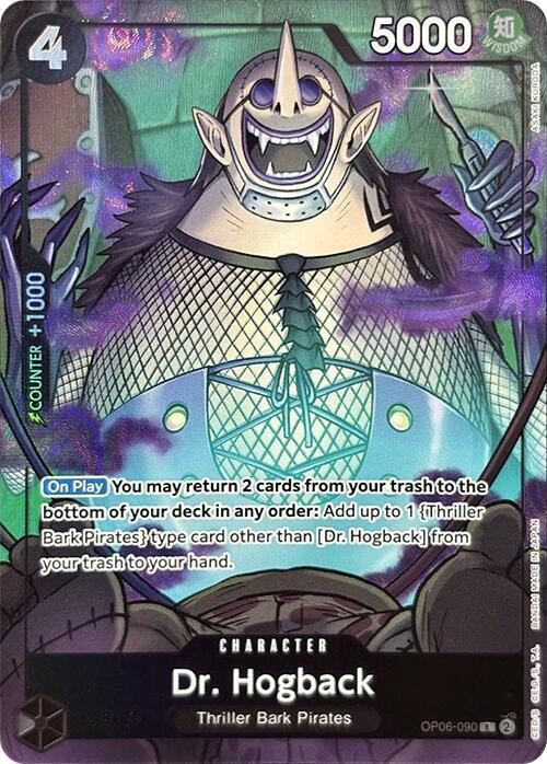 Dr. Hogback (Premium Card Collection -Best Selection Vol. 3-) OP06-090 card from One Piece Promotion Cards
