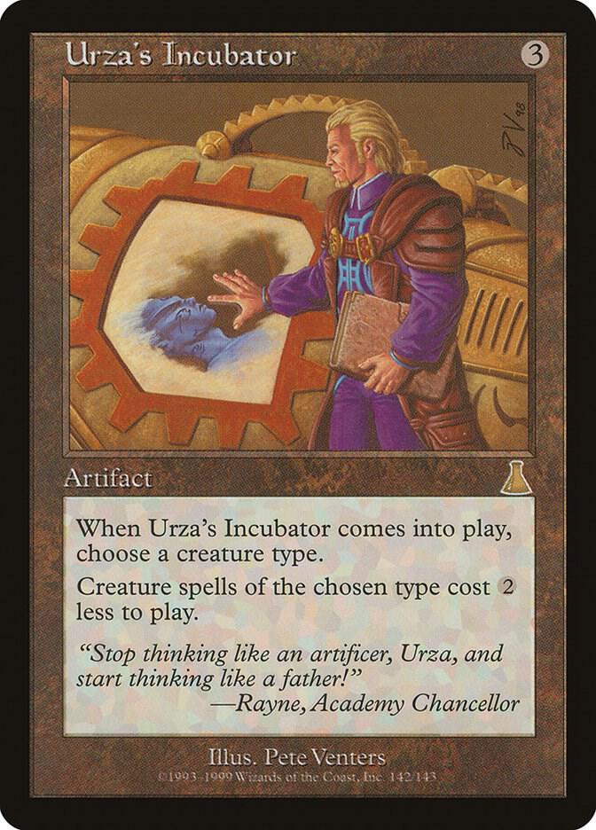 Urza's Incubator 142 card from Urza's Destiny